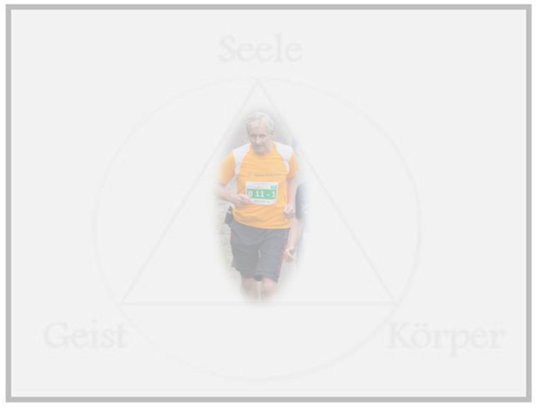 Körper, Geist und Seele mit sehr starkem Schutzschild